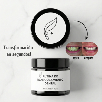 Blanqueador dental Essul + cepillo de bambú DE REGALO! + libro de guía de cuidado bucal!